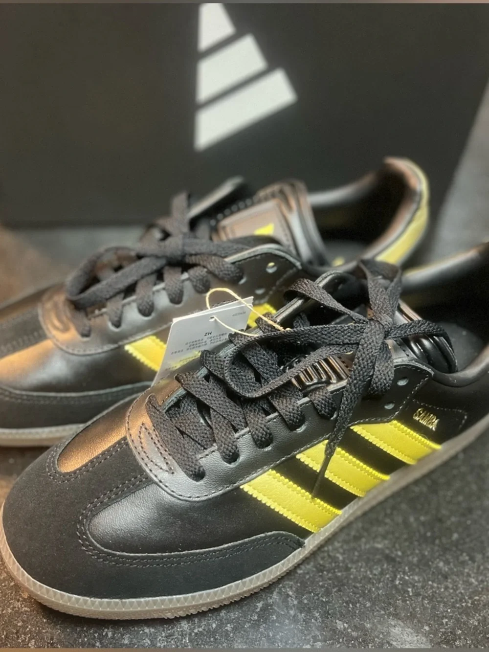 Limited Sz various adidas SAMBA OG SHOES blk gold